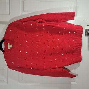 Lovecrazy red pullover